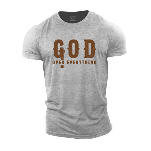Men's God over Everything Cotton T-Shirt